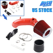 Red Cold Air Intake System Kit + Filter For Honda Accord 8th gen 2.4L 2008-2012