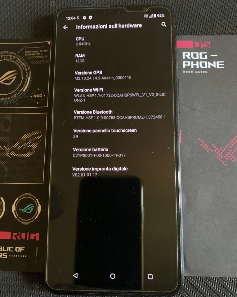 Asus Rog Phone 5,Android/Gaming e non solo,batteria 6000 mAh,6.78".Pari al Nuovo - Immagine 4 di 4