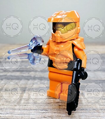 **NEW** LEGO Minifigure With Master Chief Halo Spartan Custom