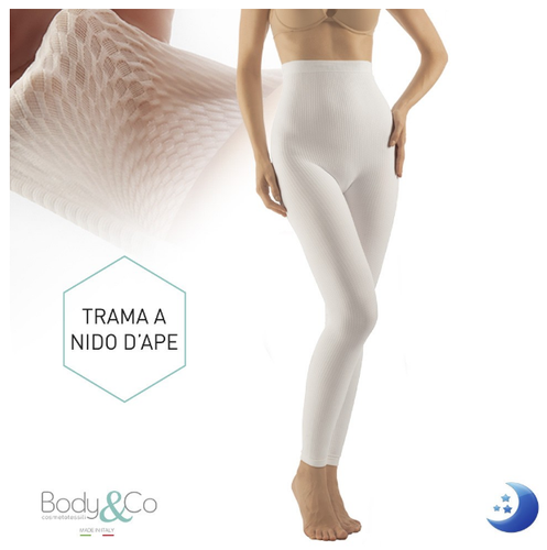 Body\u0026Co legging massaggiante NIGHT anti-cellulite bianco - Farmacia Succi |  eBay