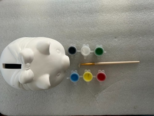 Paint Your Own Piggy Bank (New In Box) - Picture 6 of 18