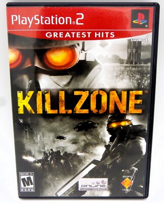 Complete CIB Killzone Playstation 2 PS2 Actiong Shooter Greatest Hits Red Label