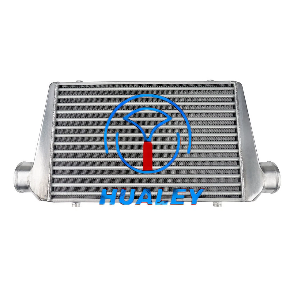 Intercooler de montaje frontal FMIC universal de 3,0" 24,6*13*3,3" tubo de aluminio y turbo aleta Foto 2 de 4