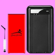 High Quality 6820mAh Battery Durable Charger Stylus f Samsung Galaxy S5 SM-G900P