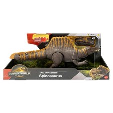 Jurassic World Rebirth Tail Thrasher Spinosaurus Figure 2 Attack Moves