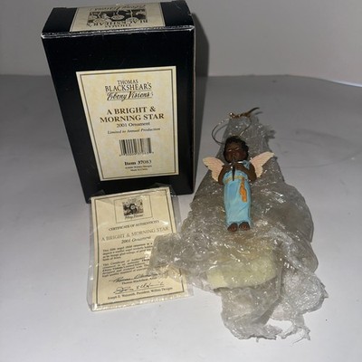 Thomas Blackshear Ebony Visions Bright and Morning Star with box and COA