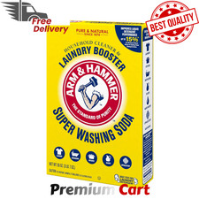 Super Washing Soda Detergent Booster & Household Pure & Natural Cleaner 55-oz 0.16 per gallon