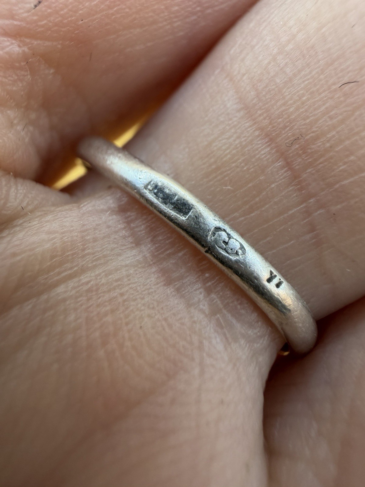 Incredible Soviet sterling silver ring leaf Uk size O#42 image 4