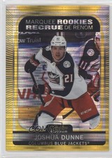 2021-22 O-Pee-Chee Platinum Marquee Rookies Seismic Gold 25/50 Joshua Dunne 01ks