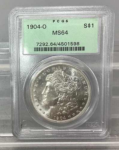 New Listing1904 O Morgan Silver Dollar - PCGS - MS 64
