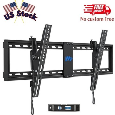 TV Wall Mount for 42-86'' TVs, Tilting TVs Mount with Level Adjustment Fits ...