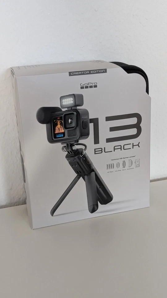 GoPro HERO 13 - Black - Creator Edition - Schwarz - Outdoor - Action Kamera - Bild 2 von 4