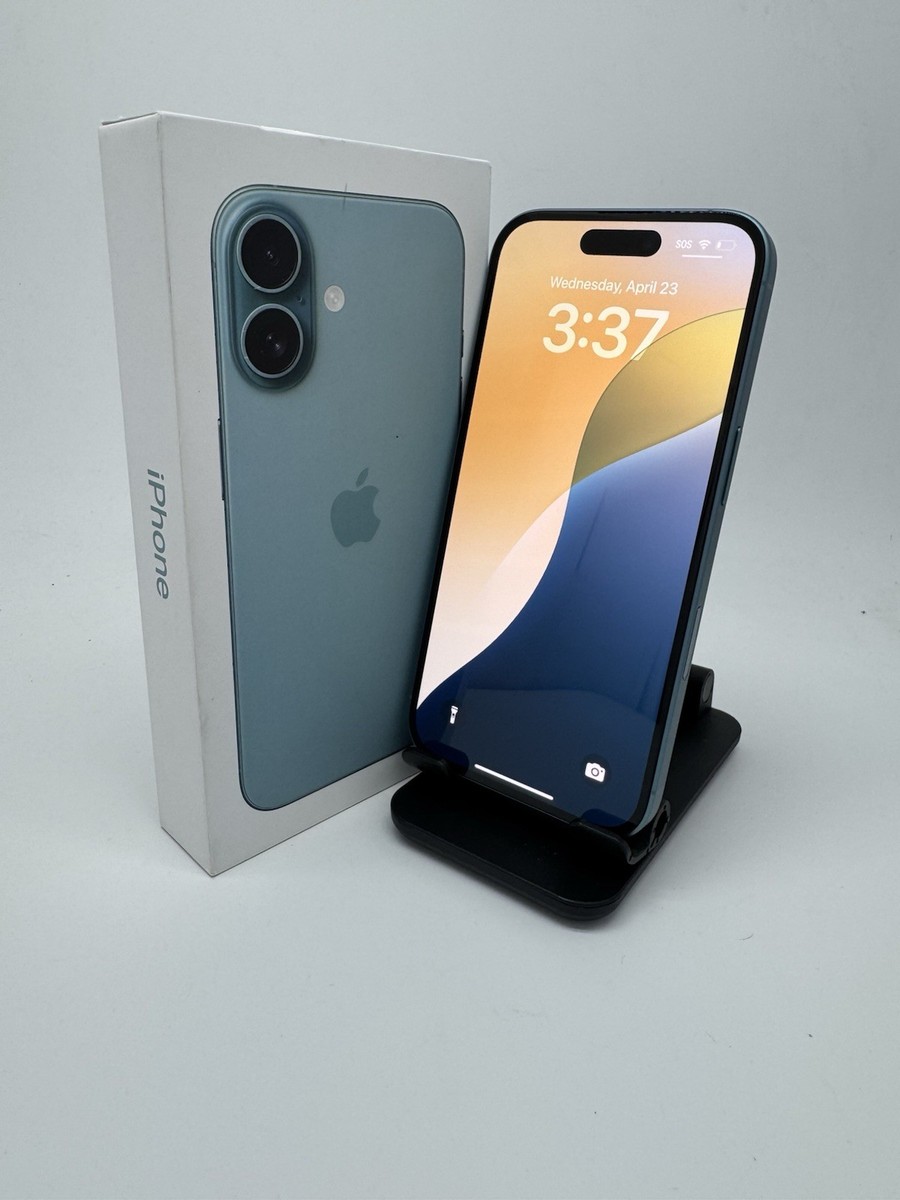 Apple iPhone 16, 128GB, Teal (tmobile / Metro) [102] | eBay