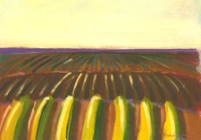 Richard J.S. Young - 1990 Oil, Rolling Fields
