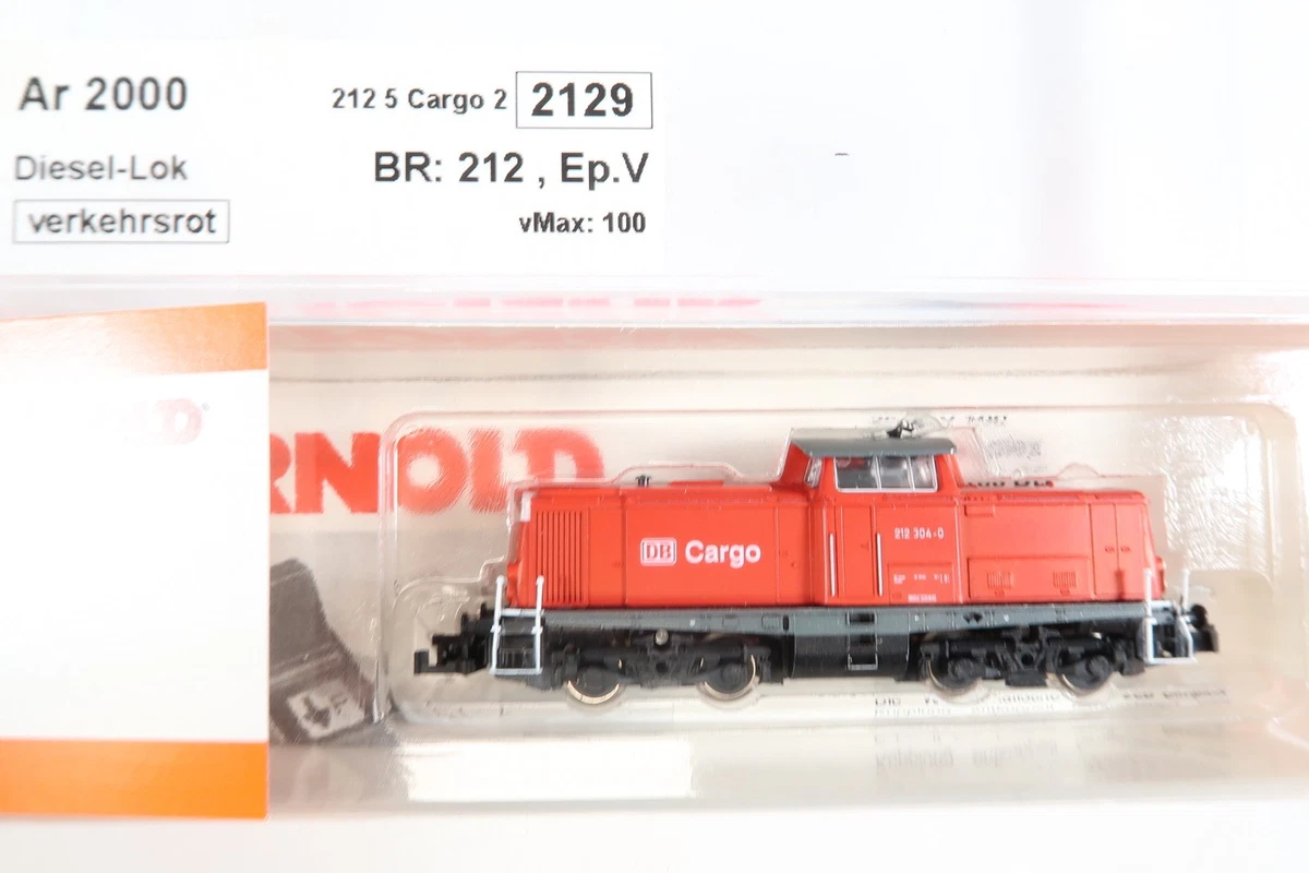 Arnold 2000 Diesellok BR 212 DB Cargo Epoche V Spur N DIGITAL in OVP