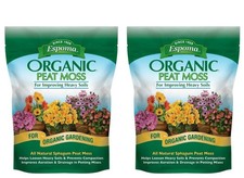 Organic Peat Moss; All-Natural Horticultural Grade Sphagnum Peat Moss Approve...