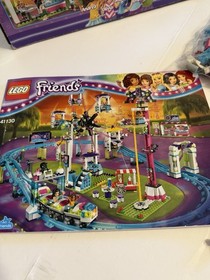 LEGO&reg; Friends 41130 Amusement Park Roller Coaster Incomplete! READ