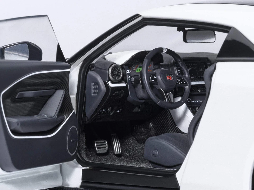 Nissan GT-R50 By ItalDesign Black and White Metallic 1/18 Model Car by Autoart - Image 3 of 4