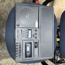 EIKI 8080 Stereo CD Player USB Cassette Tape Recorder Turns On