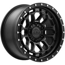 Reika R35 Rambler 17x9 5x5 -12mm Satin Black Wheel Rim 17 Inch