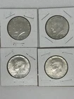 3- 1968 Kennedy Half Dollar 50¢ - 40% Silver And  1 1969