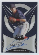 2019 Leaf Valiant Blue Prismatic 19/25 Cameron Cannon #BA-CC2 Auto 1p5