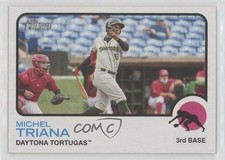 2022 Topps Heritage Minor League Edition Michel Triana #125 w7v