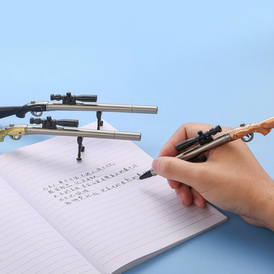 Kreatives abnehmbares Scharfschützengewehr Modell Stift Geschenk einzigartig Sammlerstück Schreibtisch Spielzeug