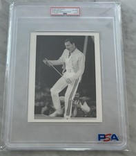 Freddie Mercury Queen 1986 original 6x8 tipo 1 foto Magic Tour Wembley PSA/DNA
