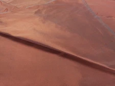 SILK SHOT DUPIONI TAFFETA~MELON~ORANGE/SKY BLUE~18"x28"~DOLL FABRIC