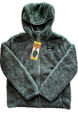 Eddie Bauer Youth Plush Hooded Full Zip High Pile Jacket Kids Boys Girls S - 7/8