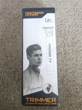 Men's Electric Trimmer Professional Vintage T9 Rechargeable Hair Clippers GOLD