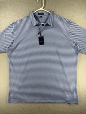 Peter Millar Crown Crafted Polo Men XXL Cadence Striped Tour Fit NEW 115
