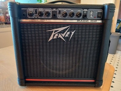 Peavey Rage 158 III TransTube Guitar Amplifier 15W Combo Amp MADE IN USA Tested