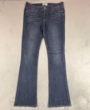 Paige Jeans Womens 32 Blue Denim Canyon Baby Boot Bootcut Stretch Made in USA