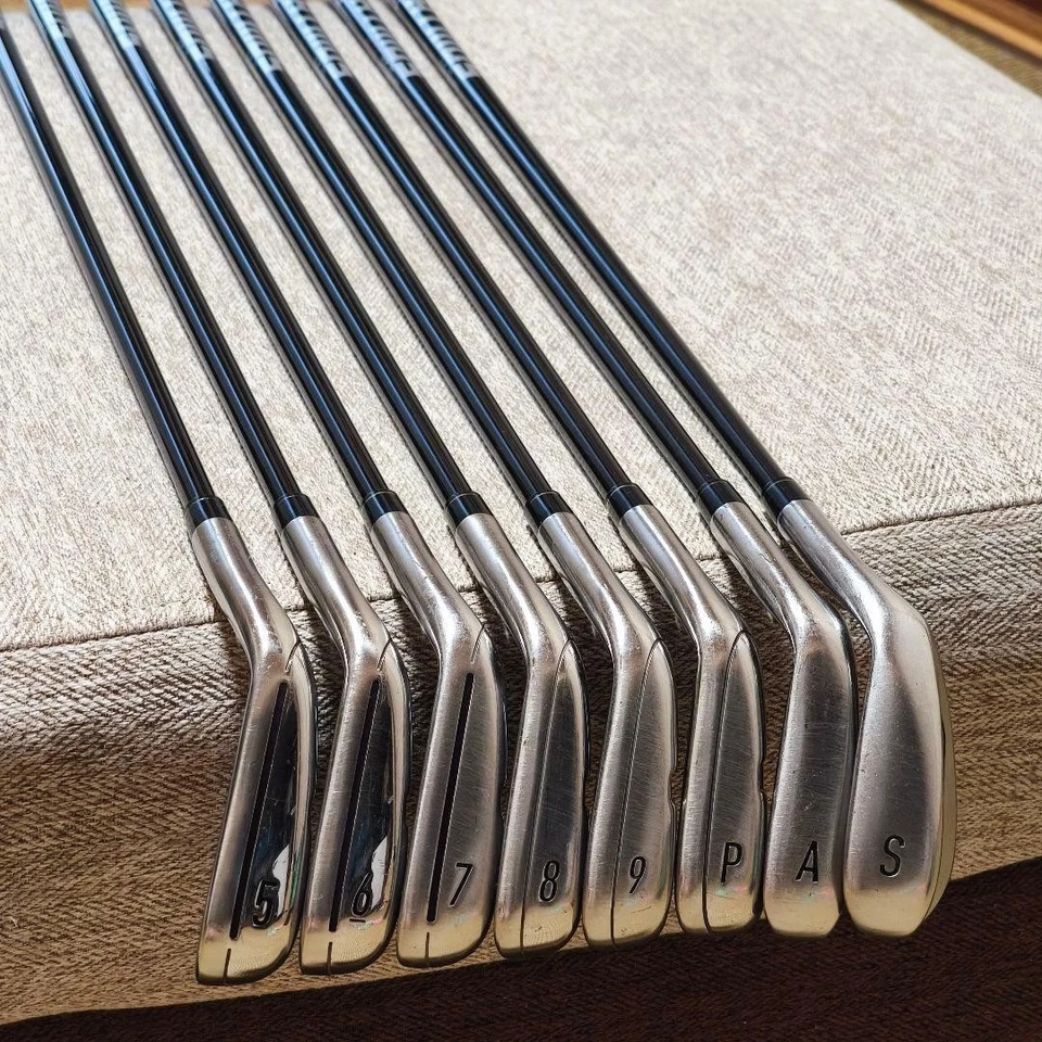 TaylorMade M4 2021 Irons #5-9,Pw,Aw,Sw(8Clubs)/Fujikura Atmos Red 7S/Flex:Stiff - Image 4 of 4