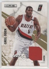 2010-11 Panini Rookies & Stars Gold Materials 224/299 Greg Oden #76 00ix