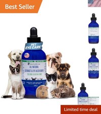 Eye Infection Relief Drops - All-Natural Colloidal Silver  DMSO for Dogs/Cats