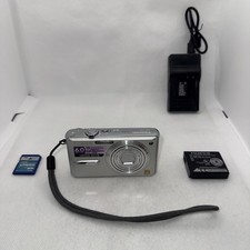 Y2K Panasonic Lumix DMC-FX9 6.0MP Digital Camera Tested + Charger Battery 2GB SD