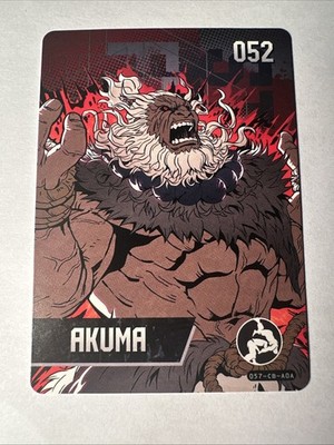 Street Fighter 6 Amiibo Cards Series 2: Akuma 052