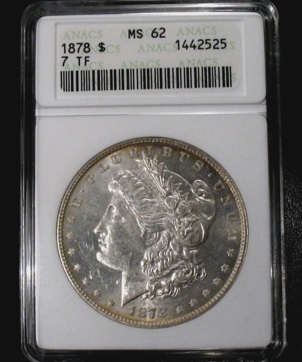 MS 62 Graded Morgan US Dollars for sale | eBay