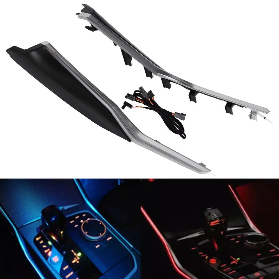 Para BMW 330i/M340i/M3 G20/G28 Borde LED Nuevo Consola Central Iluminación Ambiental Foto 2 de 4