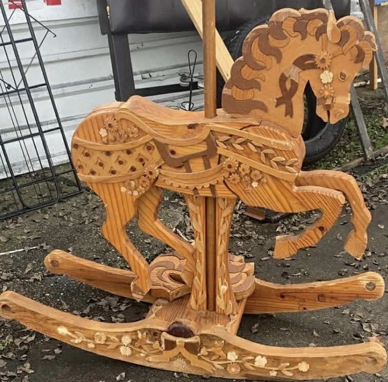 アンティーク木馬 无品牌木马| eBay
