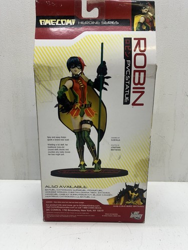 DC Direct Ame-Comi Hero & Heroine Series Robin PVC Estatua (LEER) (VP4023557) - Imagen 4 de 10