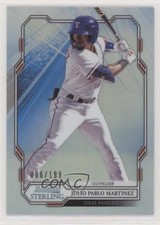 2019 Bowman Sterling Prospect Refractor 86/199 Julio Pablo Martinez #BPR-39 0c2