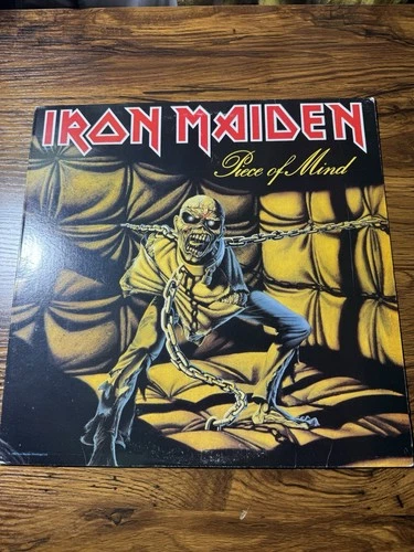Iron Maiden Piece of Mind Original Press 1983 Vinyl Lp Rare Vintage St-12274
