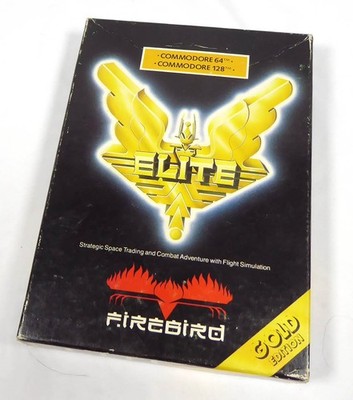 Commodore 64 Disk C64 in OVP -- ELITE Gold Edition (Firebird) -- C64