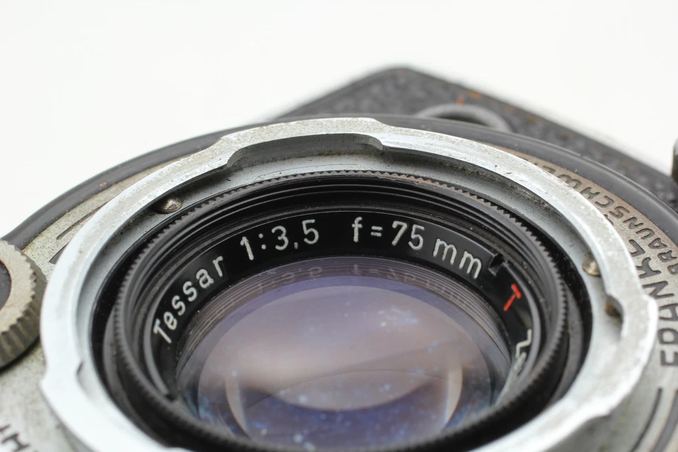 [N MINT /Case] Rolleiflex 3.5A type1 TLR Film Camera Tessar 75mm F3.5 From JAPAN - Image 4 of 4