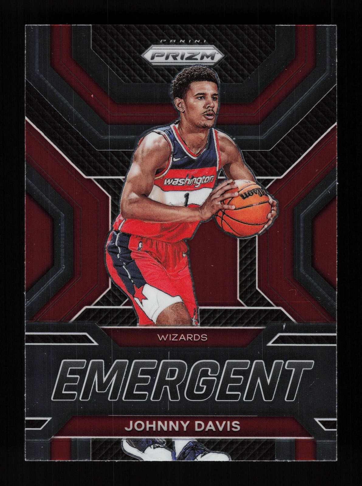2022-23 Panini Prizm Emergent #13 Johnny Davis - Washington Wizards