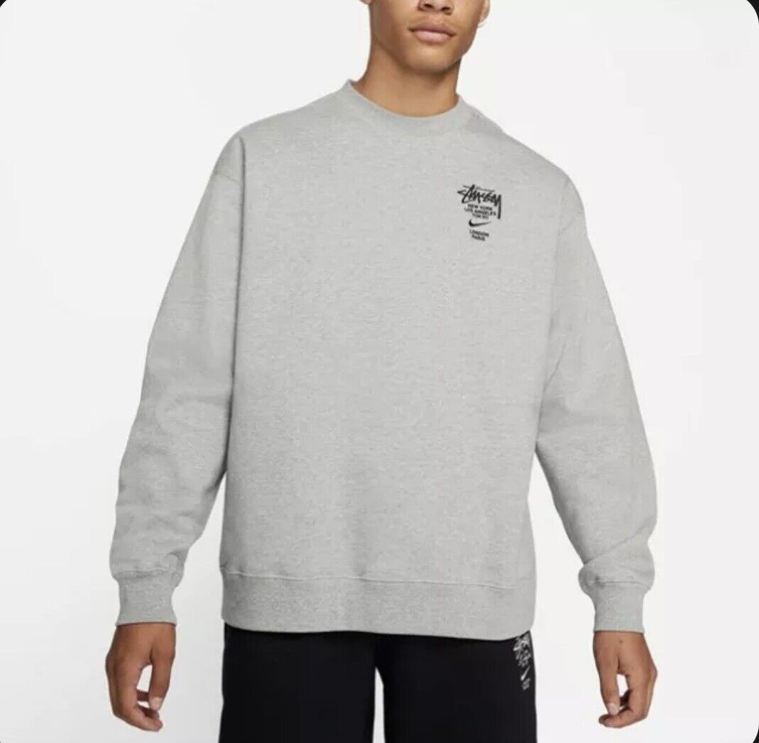 Nike × stussy crewneck sweatshirt